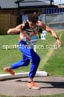 Decathlon shot putt, 2025 EAP International Combined Events, Hexham, Northumberland.  Photo: David T. Hewitson/Sports for All Pics